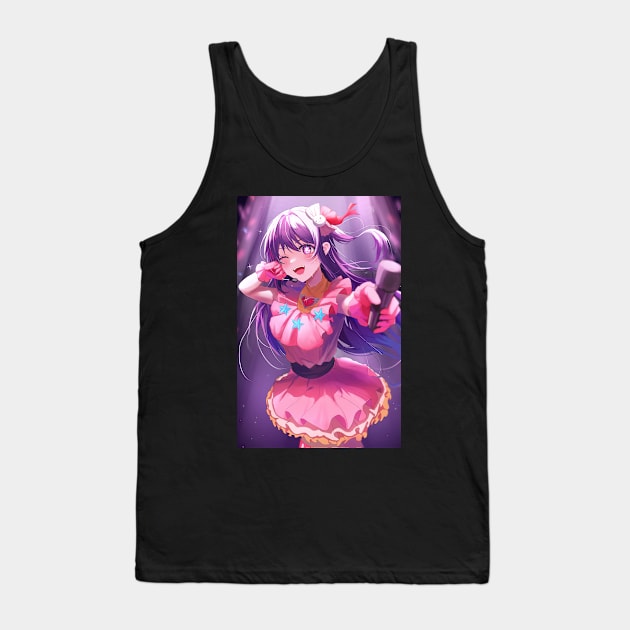 AI Hoshino Tank Top by Tazlo